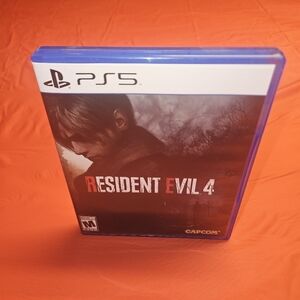 PS5 Resident Evil 4 Game Excellent Pre-Owned Condition